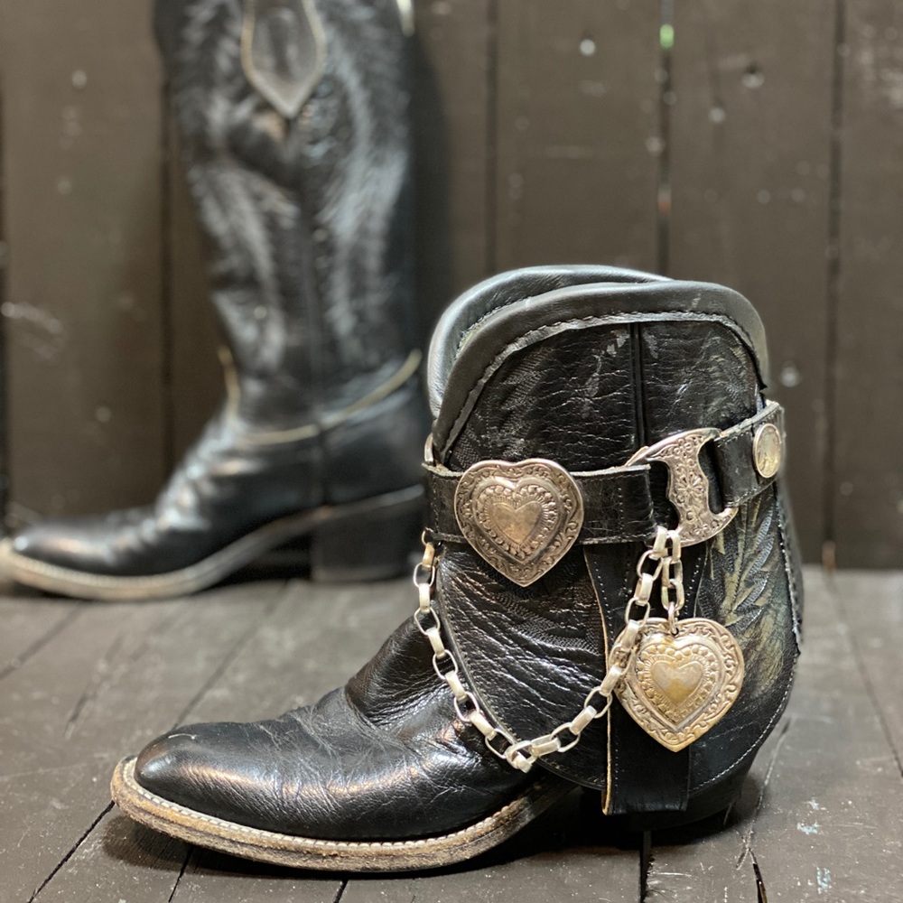 Size 8, Upcycled boots for a repeat client.